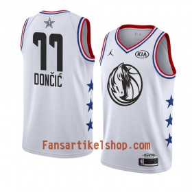 Dallas Mavericks Trikot Luka Doncic 77 2019 All-Star Jordan Brand Weiß Swingman - Herren